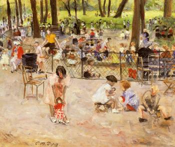 保羅 米歇爾 杜珮 Le Parc Monceau A Paris 保羅 米歇爾 杜珮 Le Parc Monceau A Paris